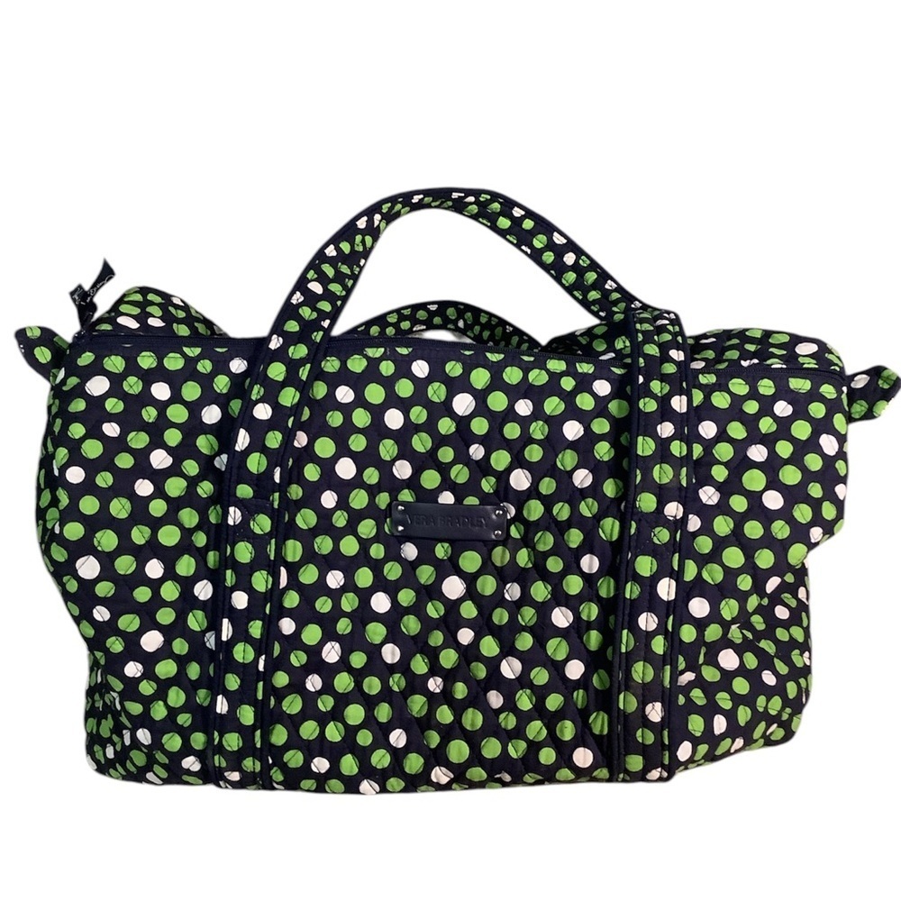 Vera Bradley lucky dots duffle bag